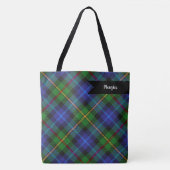 Smith Clan Scottish Tartan Kariertes Muster Tasche (Vorderseite)