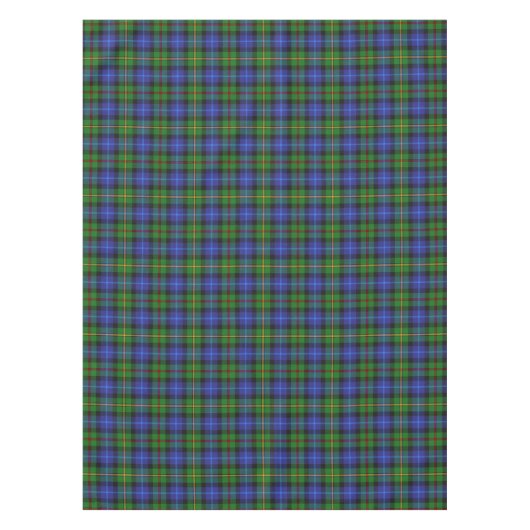 Smith Clan Scottish Tartan Kariertes Muster Tischdecke (Vorderseite)