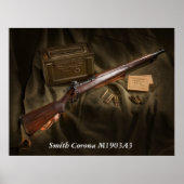 Smith Corona M1903A3 Poster (Vorne)