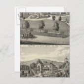 Smith, Evans Postkarte (Vorne/Hinten)