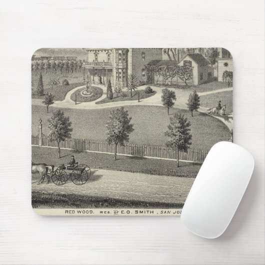 Smith, Evans-Residenzen Mousepad (Mit Mouse)