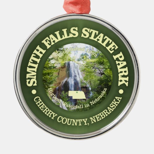 Smith Falls SP Ornament Aus Metall (Vorne)