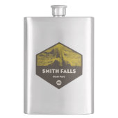 Smith Falls Staat Park Nebraska Flachmann (Vorderseite)