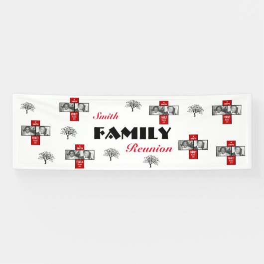 SMITH-FAMILIEN-WIEDERSEHEN-FAHNE BANNER (Horizontal)