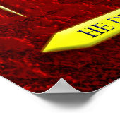 SMITH-FAMILIENCOAT VON WAFFEN WAPPEN UND SCHIFF POSTER (Ecke)