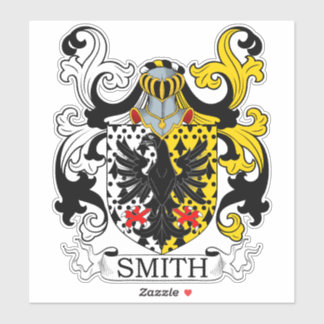Smith Familienwappen Aufkleber