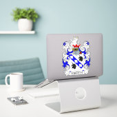 Smith Familienwappen Aufkleber (Laptop auf Schreibtisch)