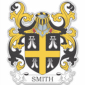 Smith Familienwappen Aufkleber (Vorderseite)