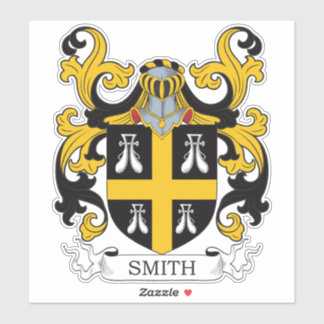 Smith Familienwappen Aufkleber
