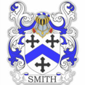 Smith Familienwappen Aufkleber (Vorderseite)