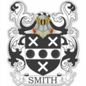 Smith Familienwappen Aufkleber (Vorderseite)