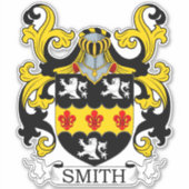 Smith Familienwappen Aufkleber (Vorderseite)