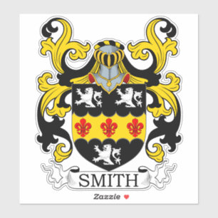 Smith Familienwappen Aufkleber