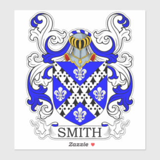 Smith Familienwappen Aufkleber