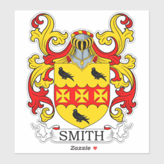 Smith Familienwappen Aufkleber