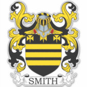 Smith Familienwappen Aufkleber (Vorderseite)