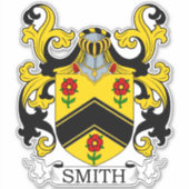 Smith Familienwappen Aufkleber (Vorderseite)