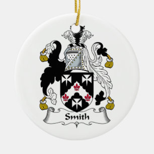 Smith-Familienwappen Keramikornament