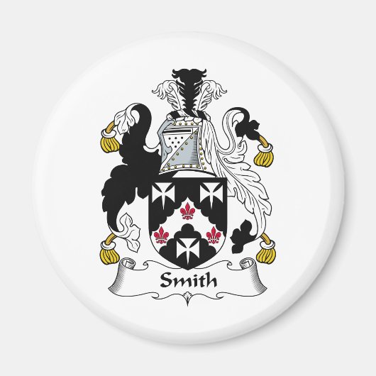 Smith Familienwappen Magnet (Vorne)