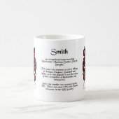 Smith-Familienwappenschale Kaffeetasse (Mittel)