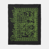 Smith Family Digital Hologramm Fleecedecke (Vorderseite)