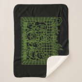 Smith Family Digital Hologramm Sherpadecke (Vorderseite)