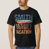 Smith Family Vacation Custom Matching Travel T-Shirt (Vorderseite)