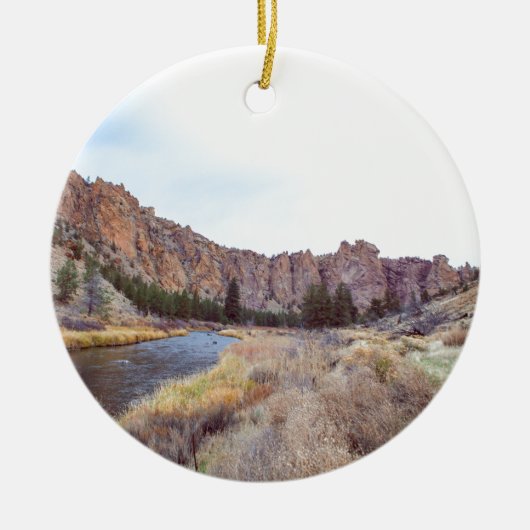 Smith-Felsen-Biegung Oregon Keramikornament (Vorne)