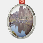 Smith-Felsen-Biegung Oregon Silbernes Ornament (Links)