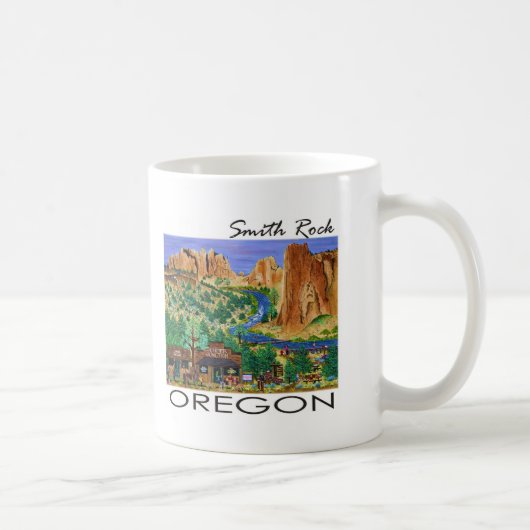 Smith-Felsen ~ Oregon Kaffeetasse (Rechts)