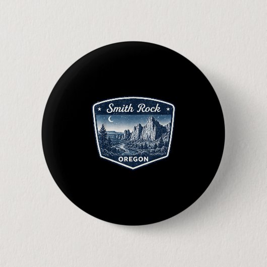 Smith Felsen Oregon Wandern Klettern Outdoor Button (Vorderseite)