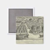 Smith, Herman Residenzen, Laden Magnet (Vorderseite/Rückseite)