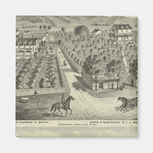 Smith, Herman Residenzen, Laden Magnet (Vorne)