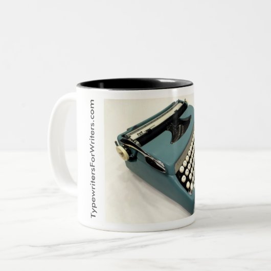 Smith-Korona Sterlingschreibmaschine - 1960 Zweifarbige Tasse (Vorderseite Links)