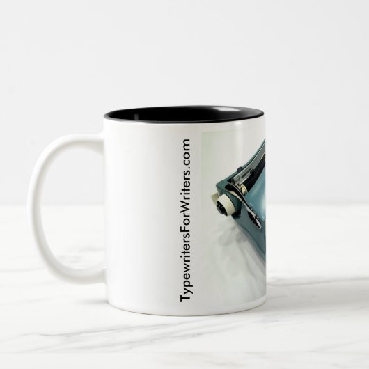 Smith-Korona Supersterlingschreibmaschine Zweifarbige Tasse (Links)