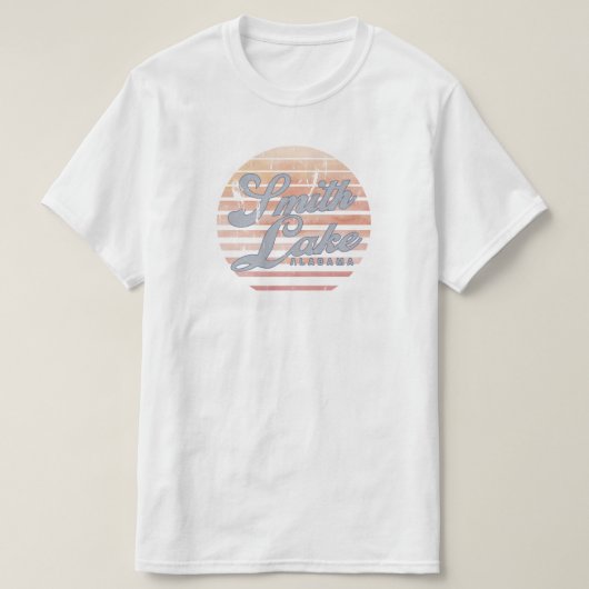 Smith Lake Sunset T Shirt (Design vorne)