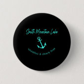 Smith Mountain Lake Va Unsalted Shark Free Boating Button (Vorderseite)