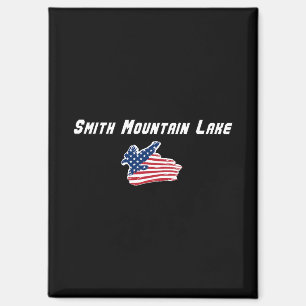 Smith Mountain Lake Virginia Patriotischer Adler Magnet