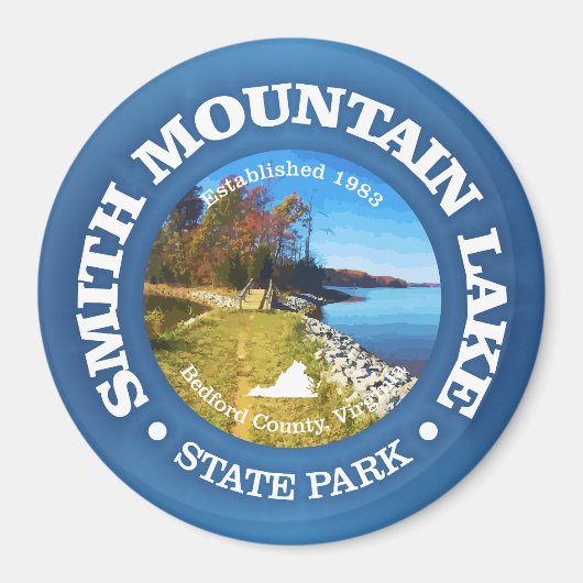 Smith Mountain SP Magnet (Vorne)