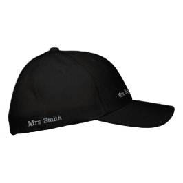 Smith, Paar, Personalisiert Mr. & Mrs. Bestickte Baseballkappe