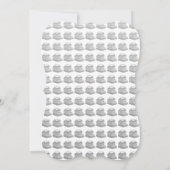 Smith Premier Nr. 2 Schreibmaschine Einladung (Rückseite)