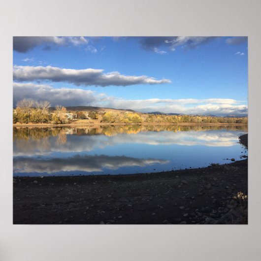 Smith Reservoir Reflections Poster (Vorne)