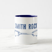 Smith Rock Climbing Schnellziehen Zweifarbige Tasse (Mittel)