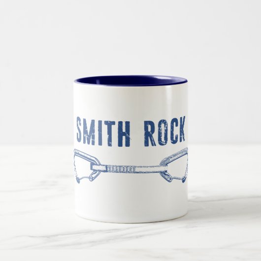 Smith Rock Climbing Schnellziehen Zweifarbige Tasse (Mittel)