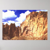 "Smith Rock" Hohe Wüstennähe Poster (Vorne)