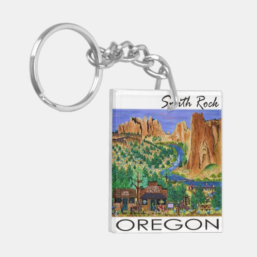 Smith Rock Key Chain Schlüsselanhänger (Vorderseite links)