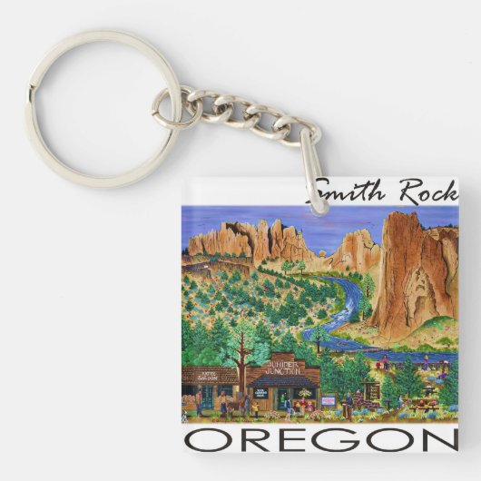 Smith Rock Key Chain Schlüsselanhänger (Vorderseite)