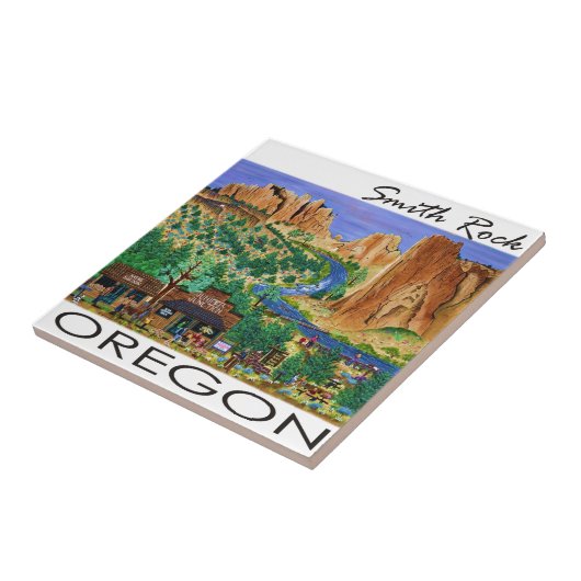 Smith Rock ~ Oregon Fliese (Seite)