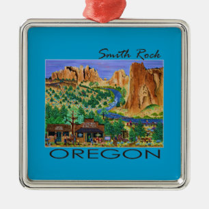 Smith Rock ~ Oregon Ornament Aus Metall