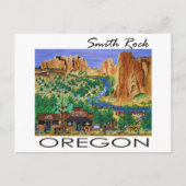Smith Rock ~ Oregon Postkarte (Vorderseite)